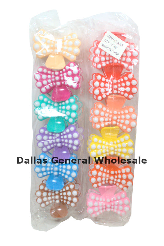 Cute Polka Dots Claw Clamps Wholesale