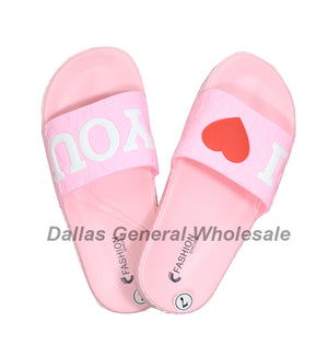 Girls Cute Slip On PVC Sandals Wholesale