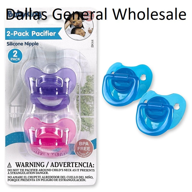 2PC Pack Baby Pacifiers Wholesale