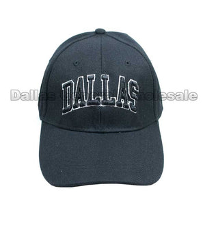 "DALLAS" Casual Baseball Caps - Dallas General Wholesale