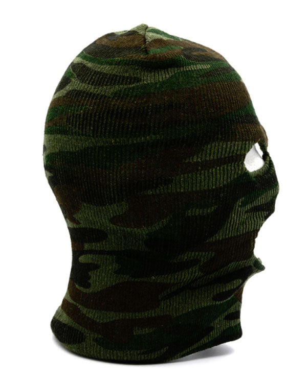Camouflage Knitted Beanie Mask Balaclava Wholesale - Dallas General Wholesale