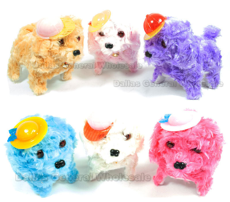 Toy Poodle Puppy Dogs with Hat Wholesale - Dallas General Wholesale