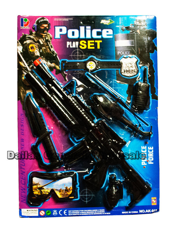 Pretend Play Toy Police Play Set Wholesale - Dallas General Wholesale
