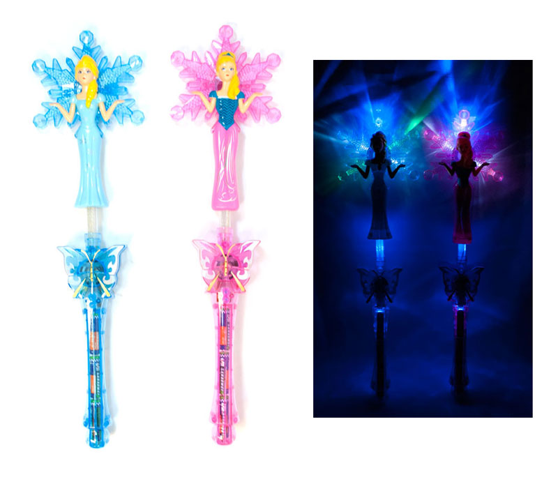 Light Up Snowflake Princess Stick with Music Wholesale - Dallas General Wholesale