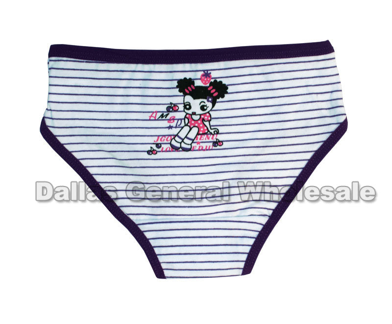 Little Girls Cute Striped Underwear Wholesale - Dallas General Wholesale