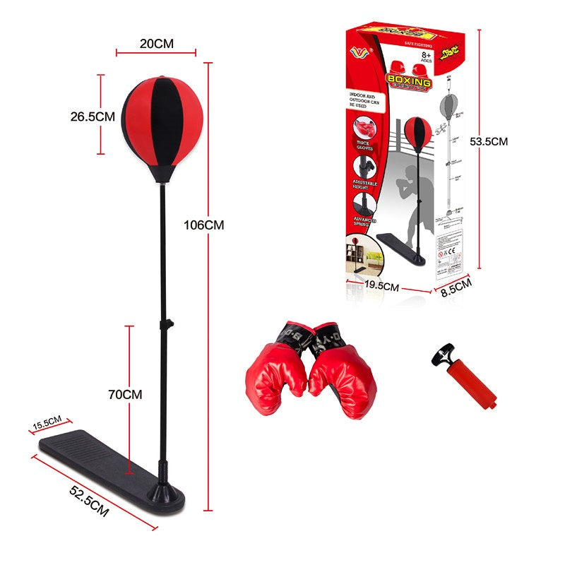 Training Boxing Stand w/ Glove Set Wholesale - Dallas General Wholesale