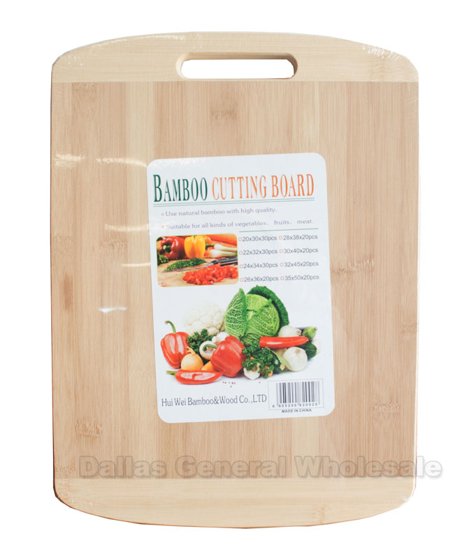 16" Long Bamboo Cutting Boards Wholesale - Dallas General Wholesale