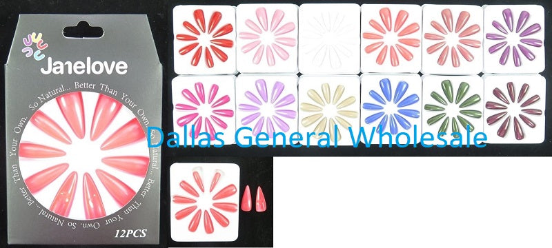 Long Nails White Square Press Nails Flower Five pointed - Temu