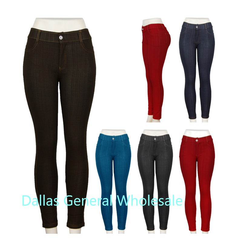 Girls Fashion Pull On Jeans Wholesale - Dallas General Wholesale