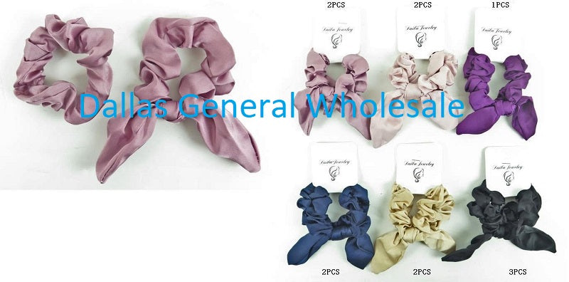 2PC Pack Hair Scrunchies Wholesale