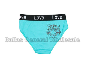 Girls Tiger Bikini Underwear Wholesale - Dallas General Wholesale
