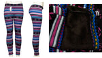 Ladies Fashion Printed Thermal Fur Lining Leggings Wholesale - Dallas General Wholesale