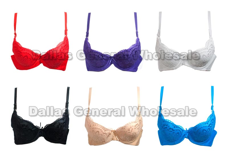 Ladies Push Up Sexy Lace Bras Wholesale