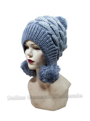 Knitted Cute Beanies Hats Wholesale - Dallas General Wholesale
