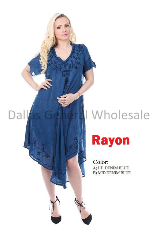 Rayon Dresses with Sleeves Wholesale