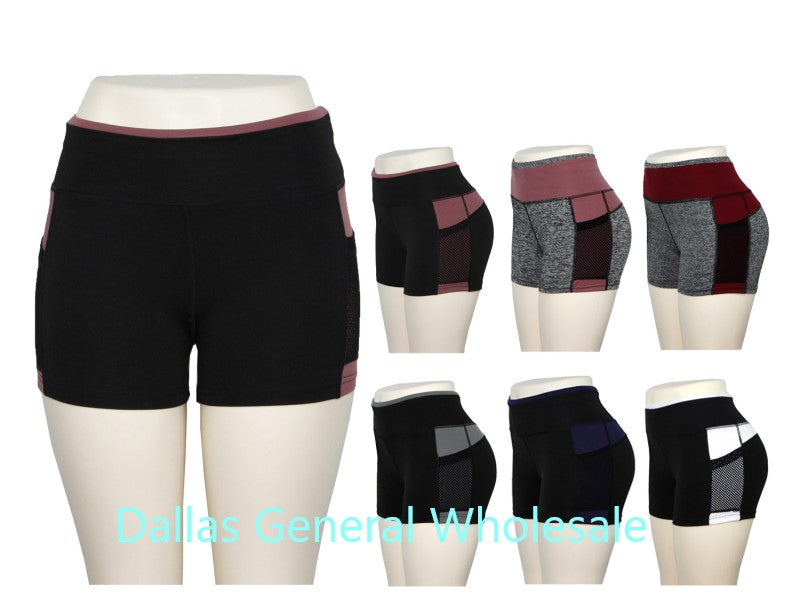 Active Work Out Shorts Wholesale