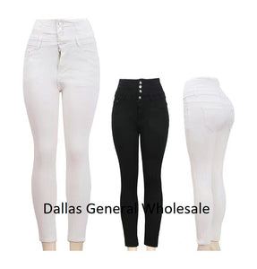 Trendy High Waist Denim Jeans Wholesale