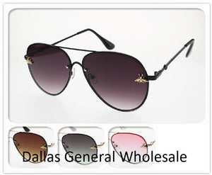 Ladies Metal Frame Aviator Sunglasses Wholesale