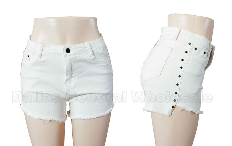 White Denim Shorts Wholesale - Dallas General Wholesale