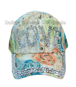 Ladies Fashion Bling Bling Love Caps Wholesale - Dallas General Wholesale