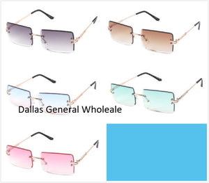 Adults Trendy Rectangular Sunglasses Wholesale