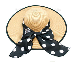 Ladies Summer Floppy Straw Hats Wholesale - Dallas General Wholesale