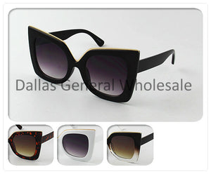 Ladies Elegant Cat Eye Sunglasses Wholesale