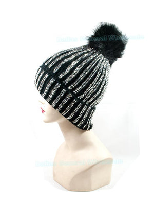 Bling Bling Fashion Thermal Beanie Hats Wholesale - Dallas General Wholesale