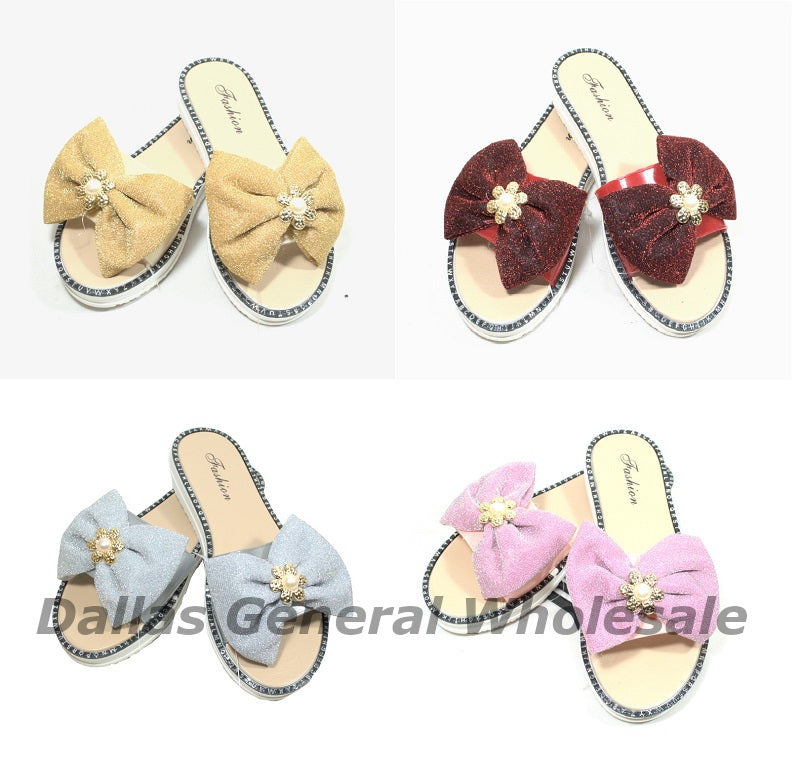 Women Cute Slip On PVC Sandals Wholesale