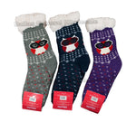 Owl Thermal House Socks Wholesale - Dallas General Wholesale