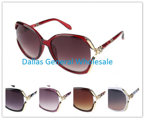 Ladies Cute Large Frame Sunglasses Wholesale
