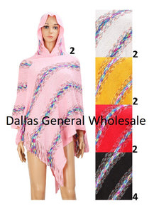 Ladies Cute Hoodie Sweater Poncho Wholesale