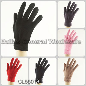 Ladies Winter Knitted Gloves Wholesale