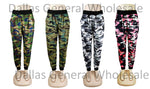 Girls Camouflage Track Pants Wholesale