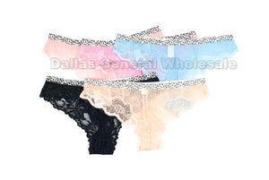 Ladies Sexy Lacy Thongs Wholesale - Dallas General Wholesale