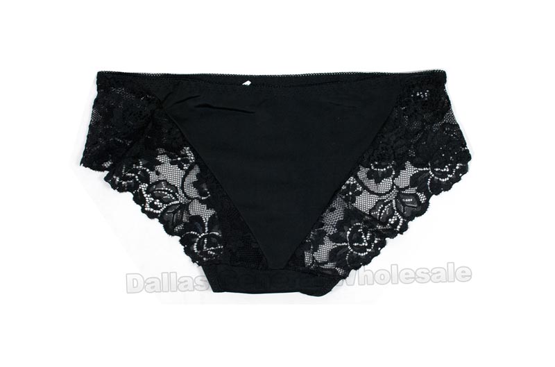 Wholesale Women Fashion Sexy Double Thin Lace Underwear