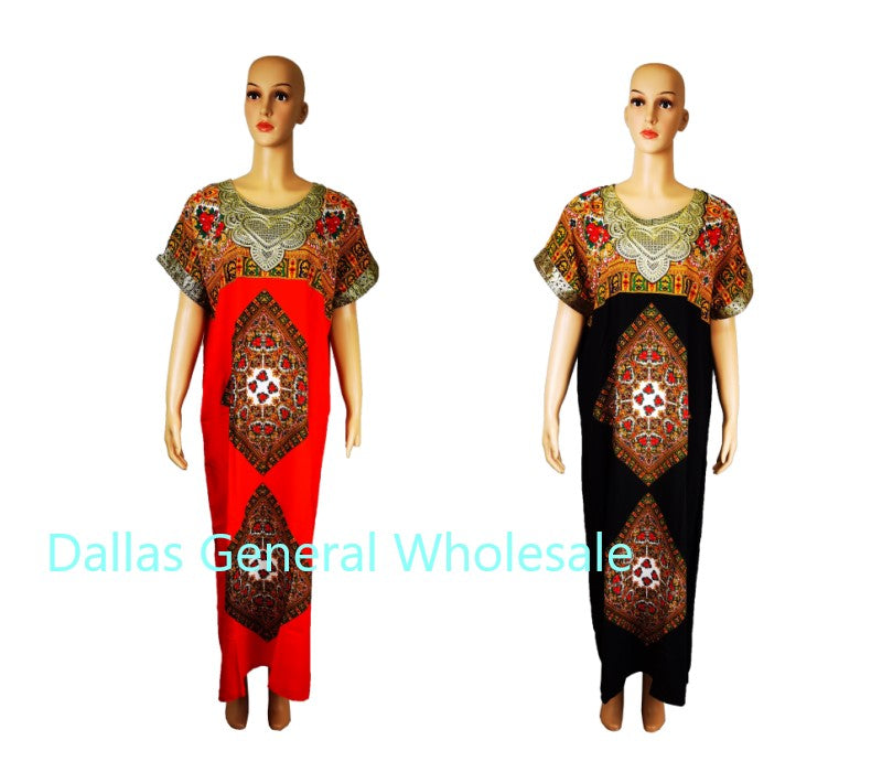 Kaftan Inspired Summer Dresses Wholesale - Dallas General Wholesale