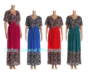 Plus Size Maxi Dresses Wholesale - Dallas General Wholesale