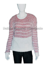 Duo Color Striped Sweater Wholesale - Dallas General Wholesale