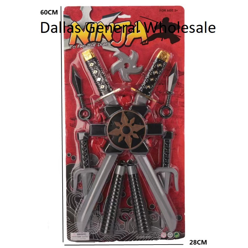 Toy 8 PC Ninja Play Sets Wholesale