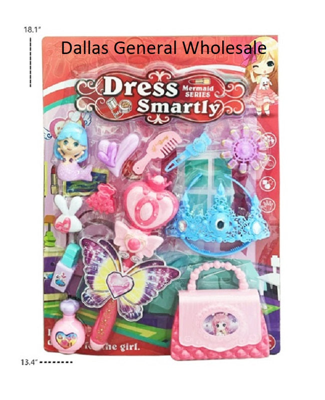 14PC Girls Toy Fashion Accessory Play Set Wholesale