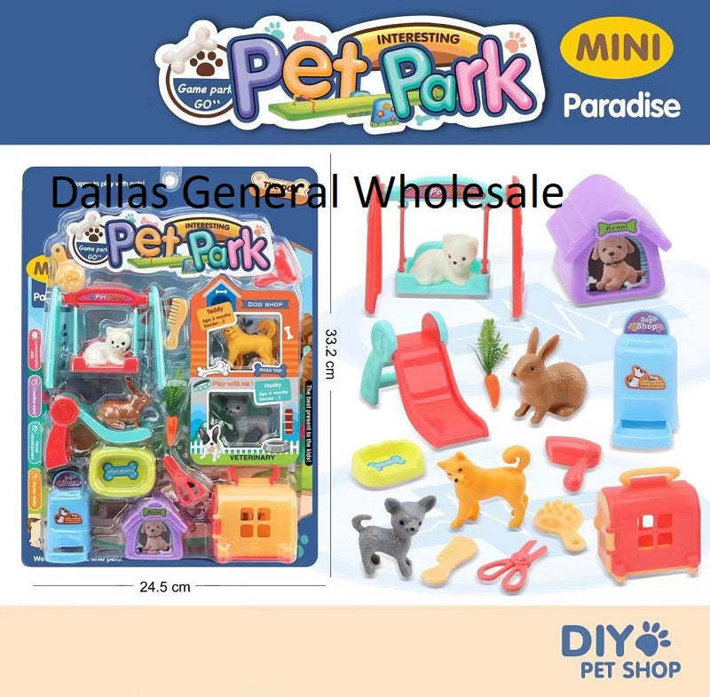 Cardboard Display Pet Shop Play Set Wholesale