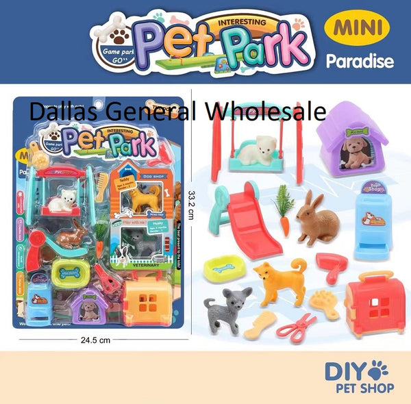 Cardboard Display Pet Shop Play Set Wholesale