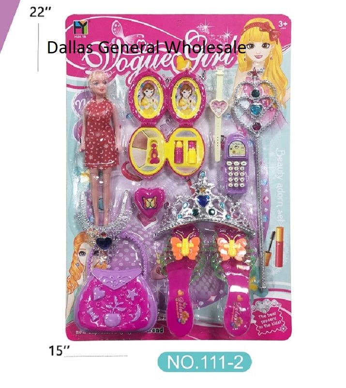 12PC Girls Toy Fashion Accessory Play Set Wholesale