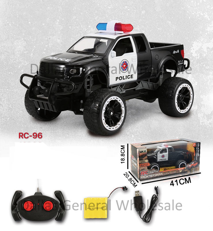 Toy R/C 4X4 Police Trucks Wholesale