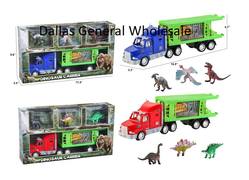 Toy Inertia 17" Dinosaur Trailer Trucks Wholesale