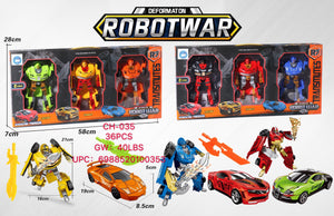 Deforming Toy Robot Cars Toy Wholesale - Dallas General Wholesale