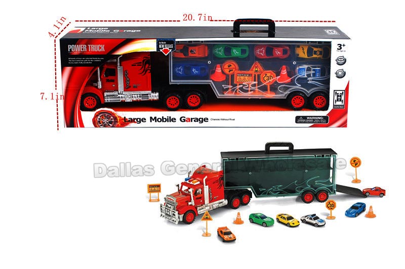 Toy Mobile Garage Trucks Wholesale - Dallas General Wholesale