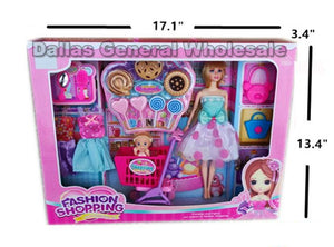 Toy Fashion Doll Shopping Gift Set Wholesale