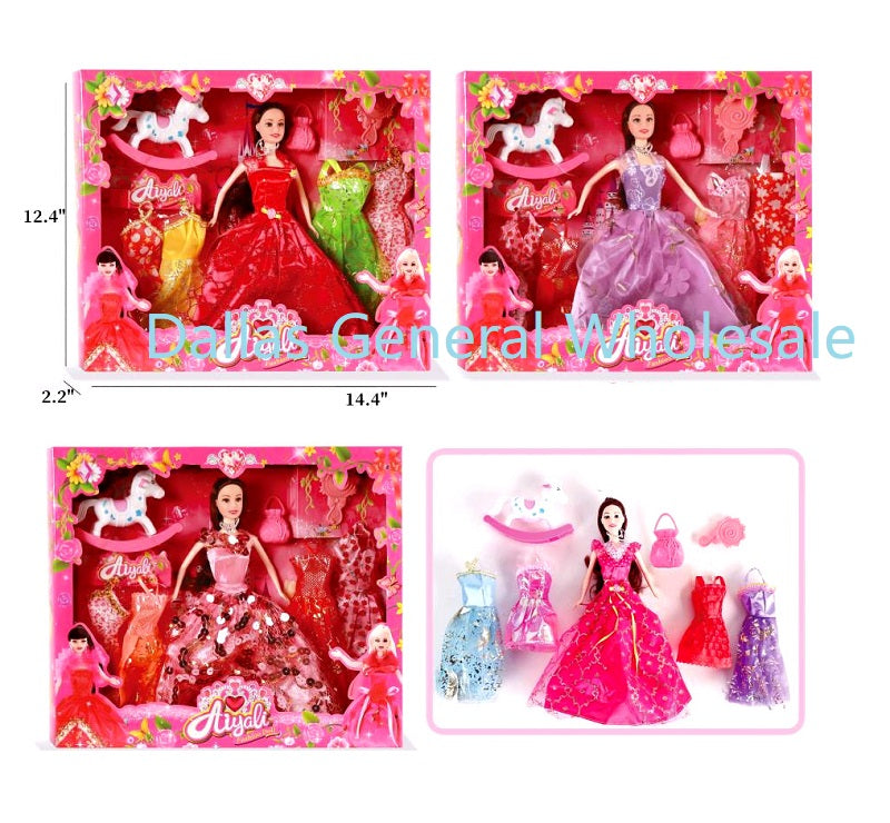 9 PC Girls Fashion Doll Closet Play Set Wholesale